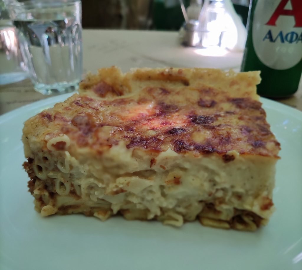 Qué comer en Grecia - platos típicos - Pastitsio